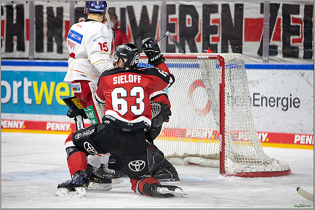 PENNY DEL; Koelner Haie- Duesseldorfer EG; Koeln, 16.01.2022